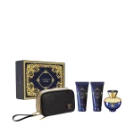 VERSACE Dylan Blue pour Femme Giftset EDP 100 ml + BL 100 ml + SG 100 ml + Cosmetic Bag