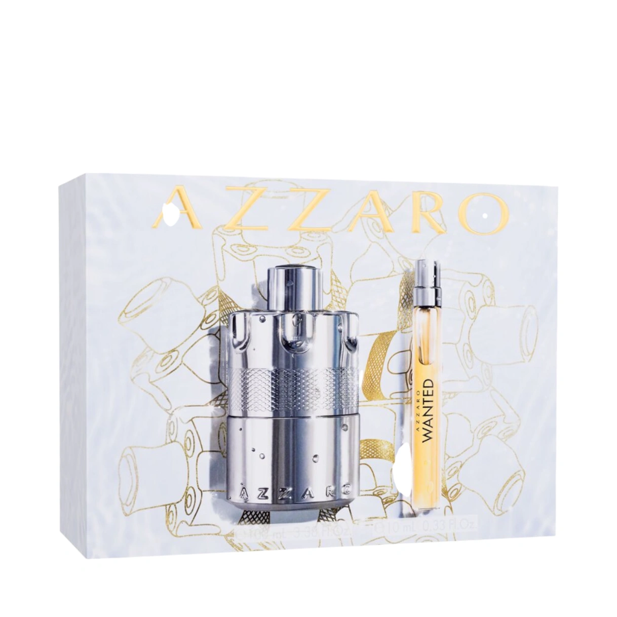 azzaro-wanted-edp-giftset-1 AZZARO Wanted Giftset EDP 100 ml + EDP 10 ml - Image 1