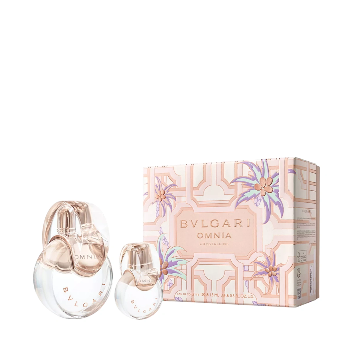 bvlgari-omnia-crystalline-edt-giftset-1 BVLGARI Omnia Crystalline Giftset EDT 100 ml + EDT 15 ml - Image 1