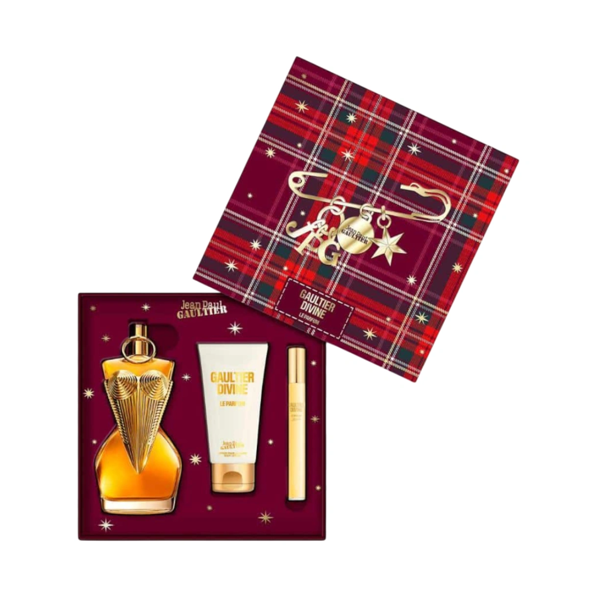 jean-paul-gaultier-gaultier-divine-le-parfum-giftset-1 JEAN PAUL GAULTIER Gaultier Divine Le Parfum Giftset EDP 100 ml + BL 75 ml + EDP 10 ml - Image 1