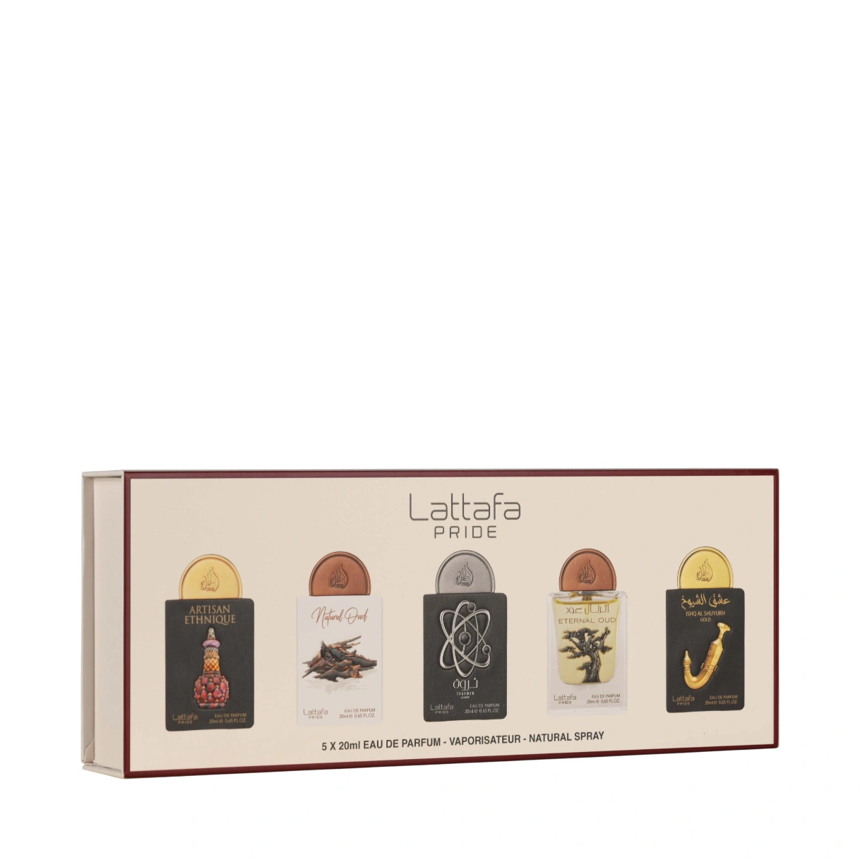 lattafa-giftset-box-03 LATTAFA Giftset Box 02 EDP 5x20 ml - Image 1