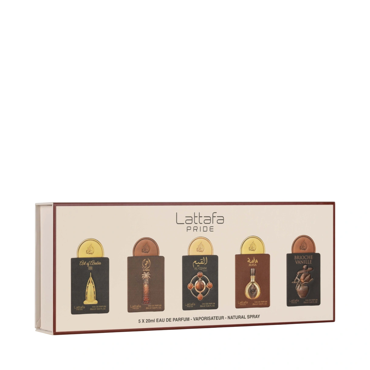 lattafa-giftset-box-04 LATTAFA Giftset Box 04 EDP 5x20 ml - Image 1