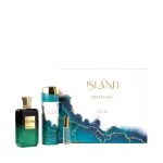KHADLAJ Island Giftset Parfum 100 ml + Deo 200 ml + Mini 8 ml