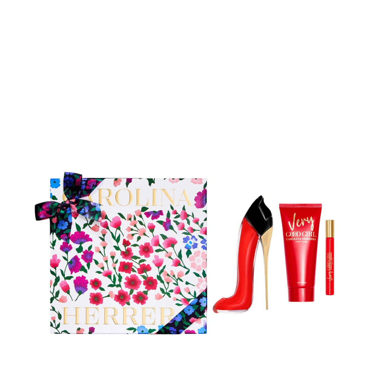 carolina-herrera-very-good-girl-giftset-3 CAROLINA HERRERA Very Good Girl Giftset EDP 80 ml + BL 100 ml + EDP 10 ml - Image 1